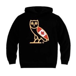 OVO OG Owl Canadian Flag Hoodie